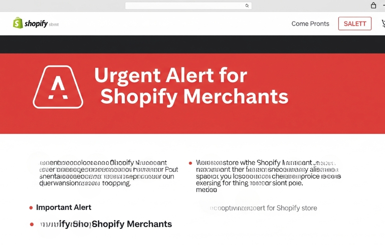 Urgent Alert for Shopify Merchants, Is Your Critical Data at Risk?